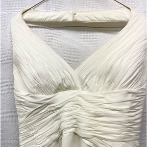 David’s Bridal…Wedding Gown…Ivory Halter Style